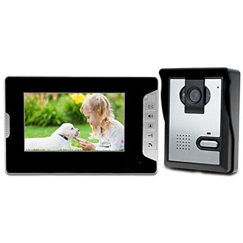 7 Camera Impermeabile Video Portier Fissato I Video Telefoni Citofono Digitale Hd Del Monitor Di Visione Notturna Per House Portello Sistema - Foto 1