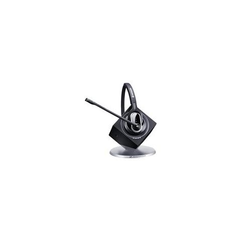 DW Pro1, Monofonico, Nero, Padiglione auricolare, DECT, 55, 180m, Circumaurale - Foto 1