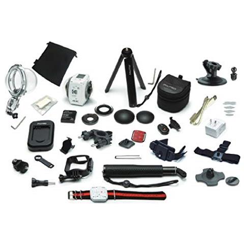 4KVR360 21.14MP 4K Ultra HD 1/2.3" CMOS Wi-Fi 130g fotocamera per sport d'azione - Foto 1