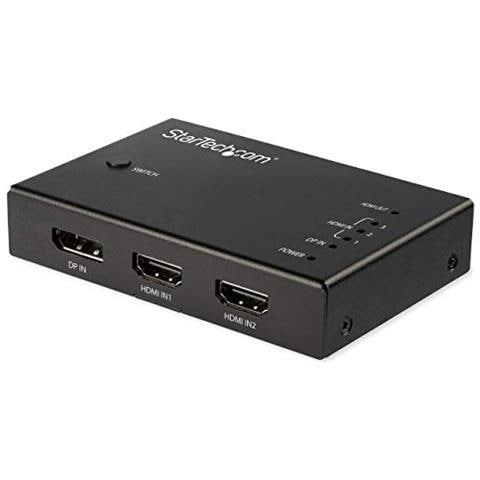 Switch Commutatore a 4 porte HDMI 3x HDMI e 1x DisplayPort 4K 60Hz Switch Multiporta (VS421HDDP)  - Foto 1