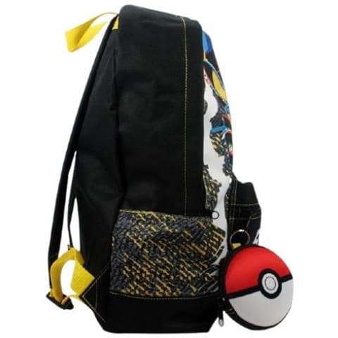 Zaino Bambino 16 Litri 36 X 24 Cm Poliestere Nero / giallo - Foto 2
