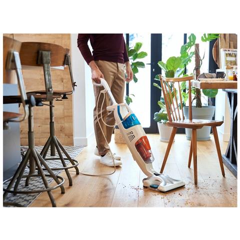 Aspirapolvere Scopa A Vapore Con Filo 2in1 1700w Bianco /blu - Ry8544wh - Foto 7