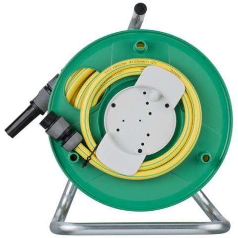 1237130 Pompa Da Giardino 20 M Sul Suolo Verde, Giallo Plastica - Foto 3
