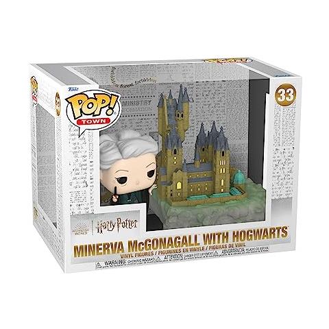Harry Potter - Chamber Of Secrets Anniversary Pop! Town Vinyl Figure Minerva W / hogwarts 9 Cm - Foto 2