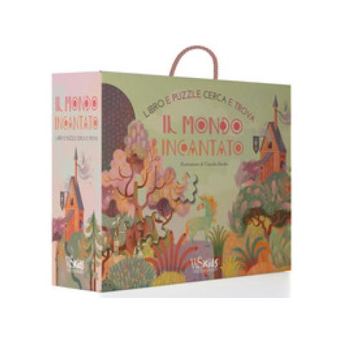 Claudia Bordin - Il Mondo Incantato. Libro E Puzzle Cerca E Trova. Ediz. A Colori. Con Puzzle. Con Poster - Foto 1