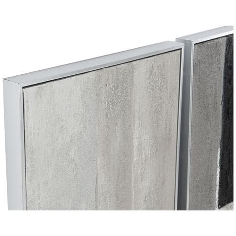 Set Di 3 Quadri Astratto Moderno 140 X 3,5 X 100 Cm - Foto 4