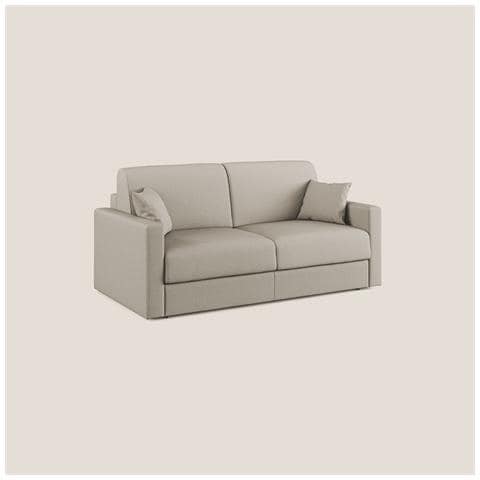 Chris Divano letto matrimoniale in tessuto impermeabile T13 186 cm (mat. 140x197) panna - Foto 1