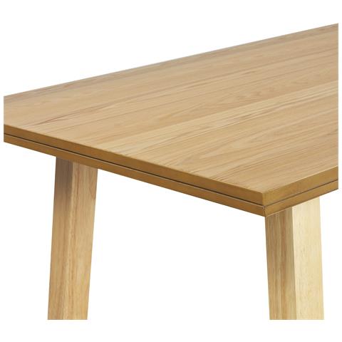Tavolo Da Pranzo Legno Chiaro 160 X 90 Cm Barnes - Foto 7