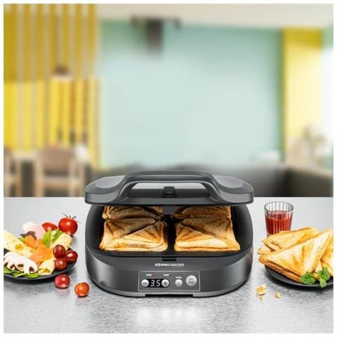 St 1800 Tostiera 1800 W Nero - Foto 2