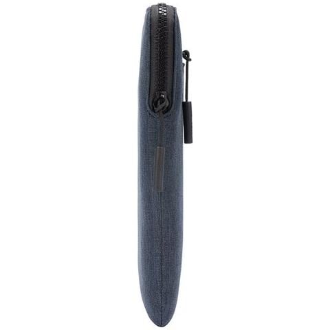 Custodia Per Macbook Pro 14"" Compatta Sleeve Woolenex Con Tasca Zip, Blu Marine - Foto 5