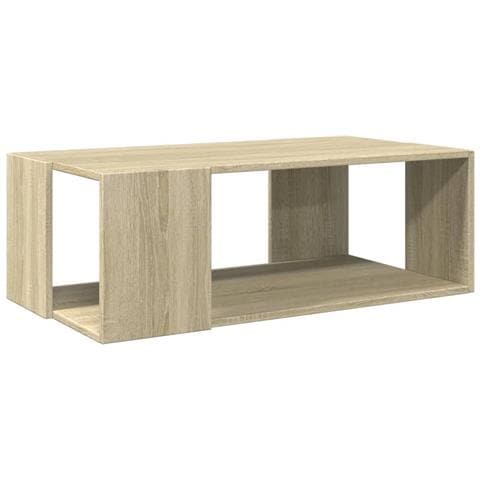 Tavolino Salotto Rovere Sonoma 89,5x48x30 Cm Legno Multistrato - Foto 2