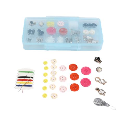 Kit Di Bottoni Automatici Da 68 Pezzi Con Accessori Per Cucire, Filo Dell'ago - Foto 1