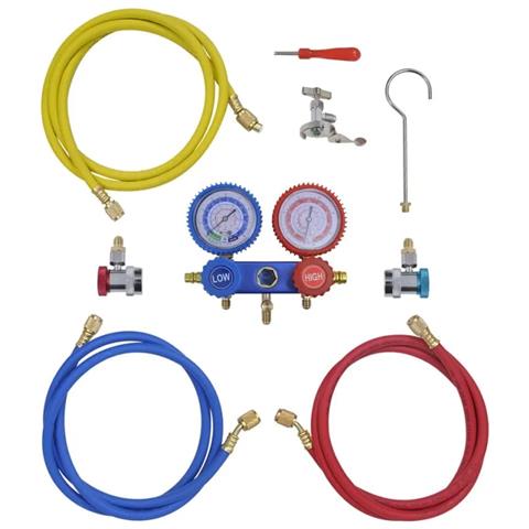 Kit Pompa di Aspirazione 100 L /min con Manometro a 2 Vie - Foto 9