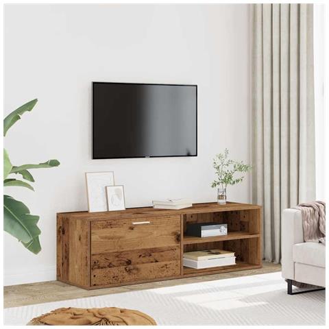 Mobile Porta Tv Legno Antico 120x34x37 Cm In Legno Multistrato - Foto 3
