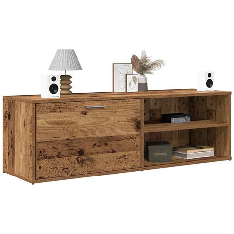 Mobile Porta Tv Legno Antico 120x34x37 Cm In Legno Multistrato - Foto 1