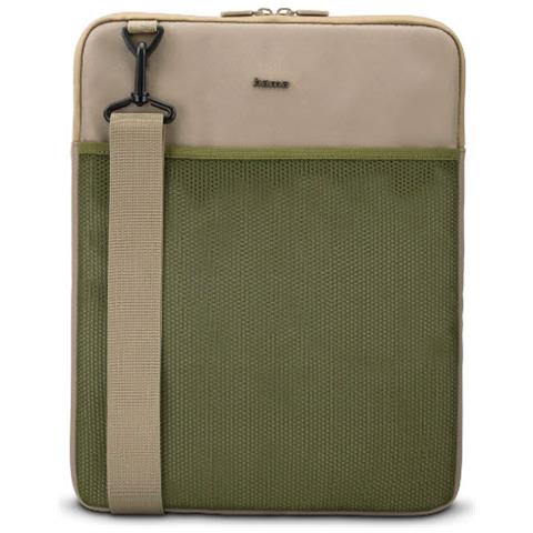 To Go 41,1 cm (16.2") Custodia a tasca Beige, Verde - Foto 1