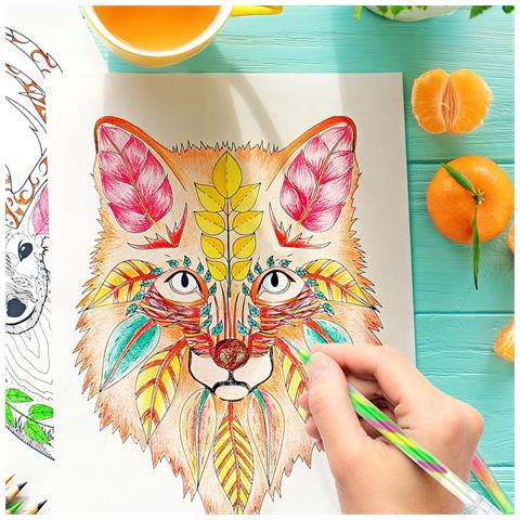 Set Di 6 Marcatori Gel 1,2 Mm Magic Rainbow Con Cappuccio - Foto 2