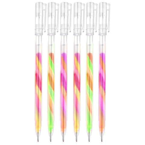 Set Di 6 Marcatori Gel 1,2 Mm Magic Rainbow Con Cappuccio - Foto 1