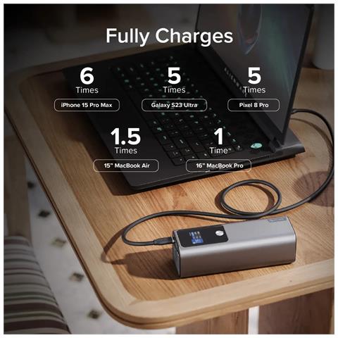 A27KPB140W batteria portatile 27000 mAh Argento - Foto 8
