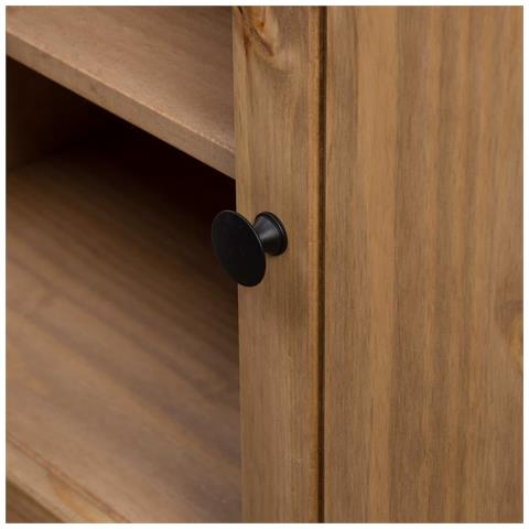 Moble Tv 120x40x50 Cm In Legno Massello Di Pino Panama Range - Foto 8