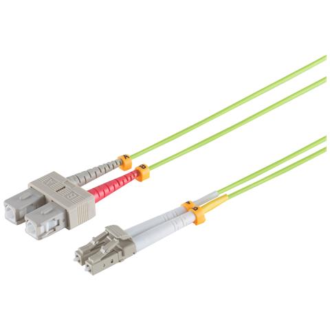 07-534815 cavo InfiniBand e in fibra ottica 30 m LC SC Grigio, Lime - Foto 1
