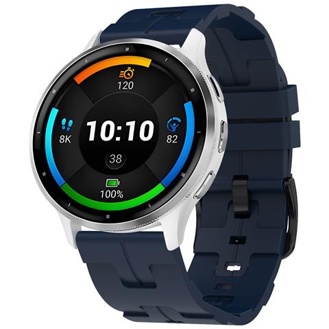 Cinturino In Silicone Universale Compatibile Con Samsung, Huawei E Garmin Blue 20 Mm - Foto 2