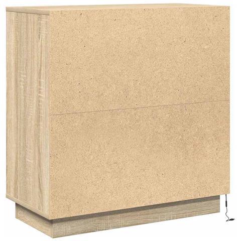 Credenza Rovere Sonoma 71 x 34.5 x 75 cm Legno multistrato - Foto 9