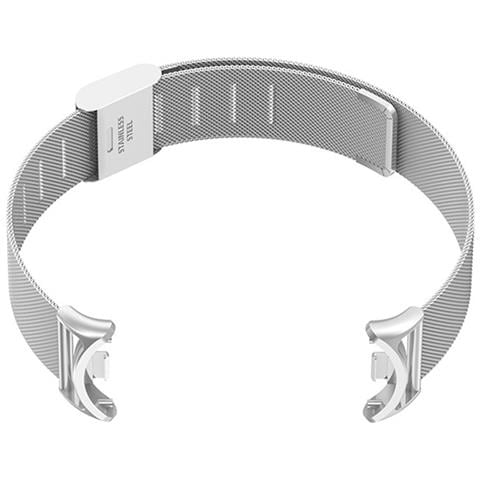 Cinturino In Metallo Compatibile Con Xiaomi Mi Band 8/9/10 - Design A Molla Silver - Foto 3