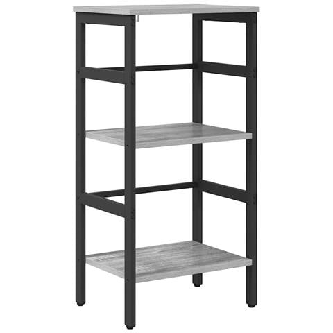 Libreria Grigio Sonoma 40 x 29,5 x 81 cm Legno multistrato - Foto 1