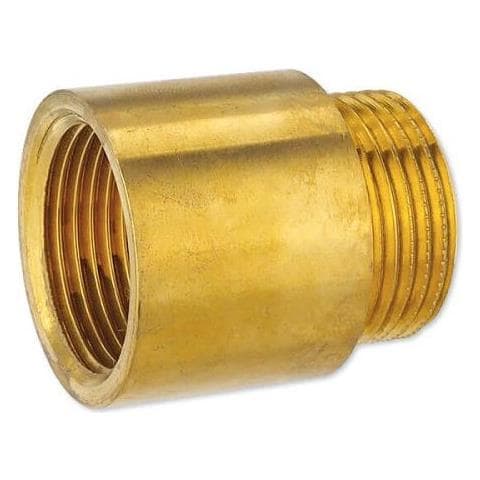 Prolunga Rubinetto Ottone 1/2 Pollice Ag X Ig - Raccordo Idraulico - Foto 2