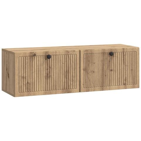 Mobile Porta TV da Muro Rovere Artigianale 98 x 31 x 30 cm - Foto 1