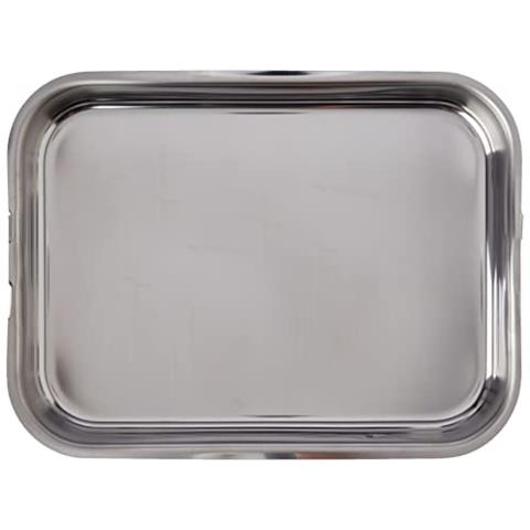 61540 - Teglia da forno con manico pieghevole 40x28 cm. Acciaio inox 18% CR. - Foto 2