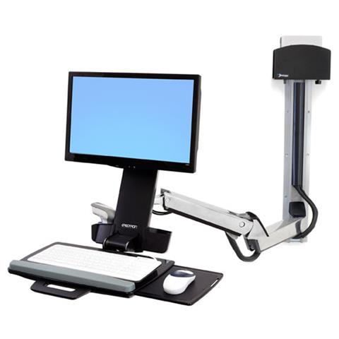 StyleView Sit-Stand Combo System With Small Black CPU Holder - Foto 2