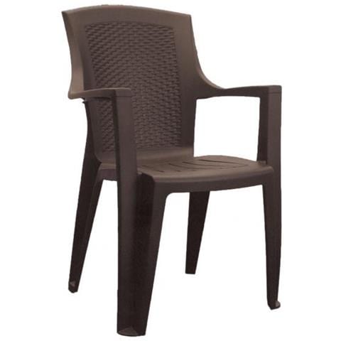Poltroncina Impilabile Marrone - Modello Eden - Foto 3