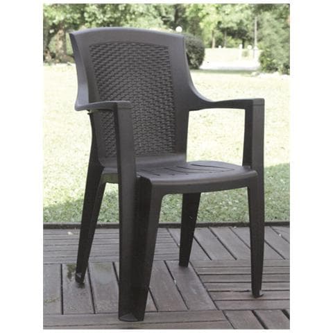 Poltroncina Impilabile Marrone - Modello Eden - Foto 2