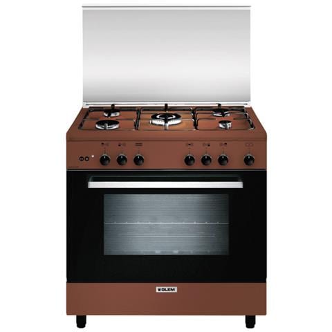 Cucina a Gas A855GC 5 Fuochi Gas Forno Gas Classe A Dimensioni 80x50 Colore Coppertone Serie Alpha - Foto 6
