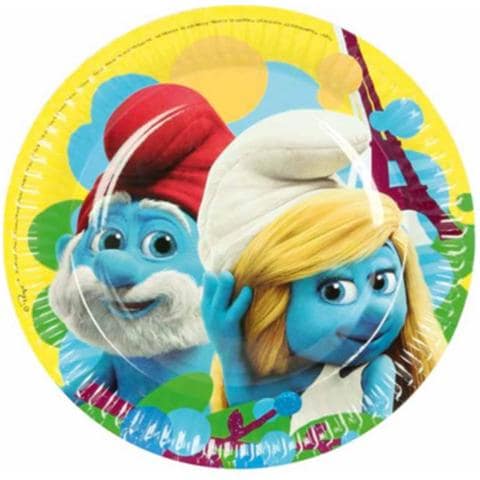 Puffi 2 (I) - 8 Piatti 18 Cm - Foto 1