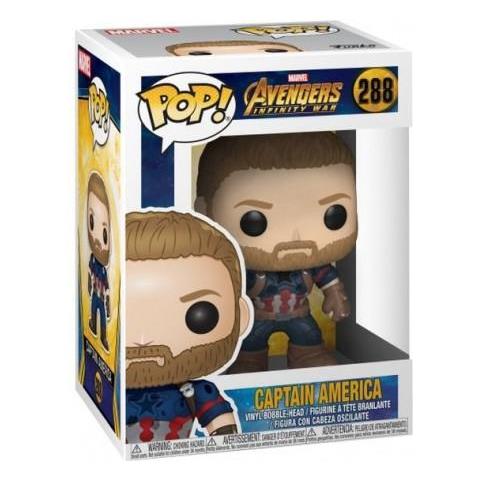 Figure POP! Marvel-Av. I. War: C. America  - Foto 2