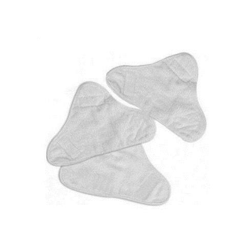 SET 3 PANNI IN MICROFIBRA PER SCOPA A VAPORE H2O X5 PLUS CON VELCRO MOP RICAMBIO