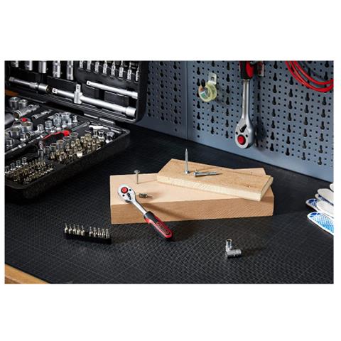 195 Pz Set Punte E Chiavi A Bussola 1/4""+3/8""+1/2"" 917.0795 - Foto 14