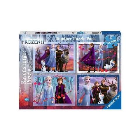 Puzzle 4x100 Frozen 2 - Foto 1