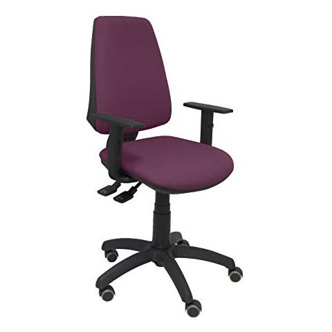 Modello 14s - sedia Da Ufficio Ergonomica Con Meccanismo Fc-1, Regolabile In Altezza E Ruote Parquet - sedile E Schienale Imbottiti In Tessuto Bali (braccioli Regolabili In Altezza) 109x46x46 Cm Grigio - Foto 6