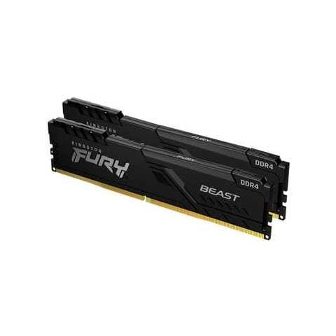 Memoria Dimm Fury Beast 32 GB (2x16 GB) DDR4 3200 MHz CL16 - Foto 1