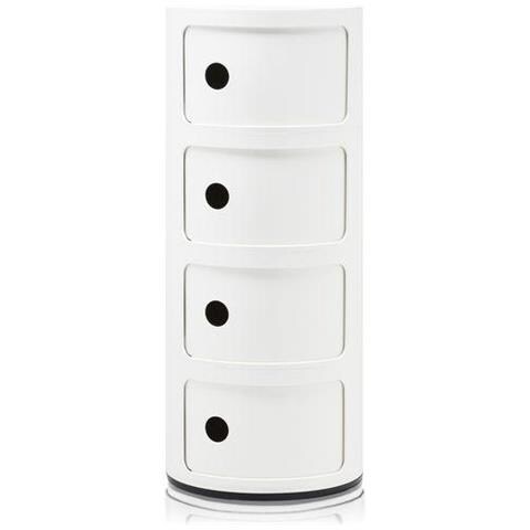 Sedile Contenitore 4 Elementi Bianco Kartell Art. 4985 - Foto 1