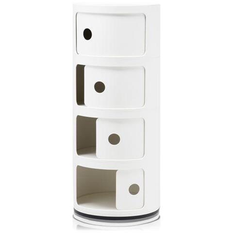 Sedile Contenitore 4 Elementi Bianco Kartell Art. 4985 - Foto 3