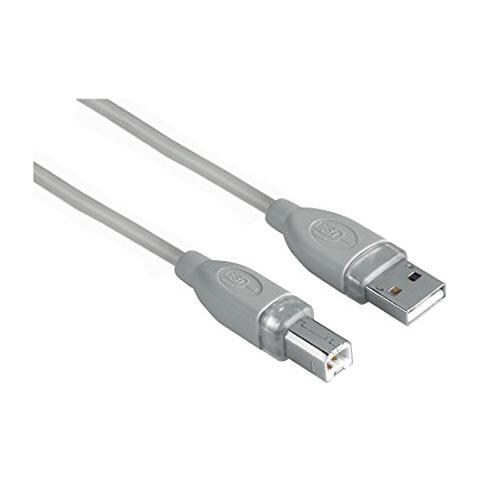 USB Connection Cable A-Plug - B-Plug, grey, 7.5 m 7.5m USB A USB B Grigio cavo USB - Foto 1