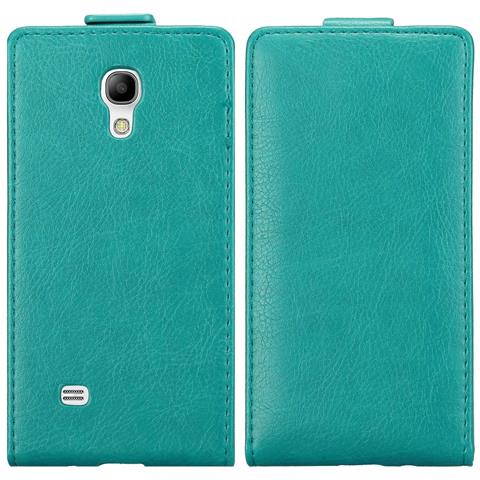 Custodia Compatibile Con Samsung Galaxy S4 Mini In Turchese Petrolio - Coperchio Protettivo In Design Flip Con Chiusura Magnetica - Foto 8