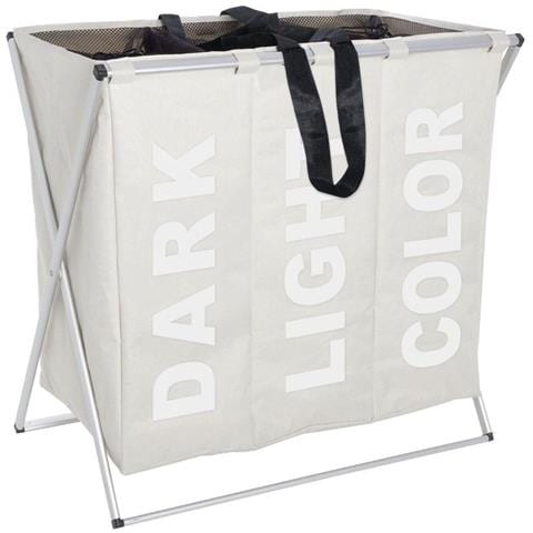 Contenitore Biancheria Trio Beige - Fino A 130 Litri, - Foto 1