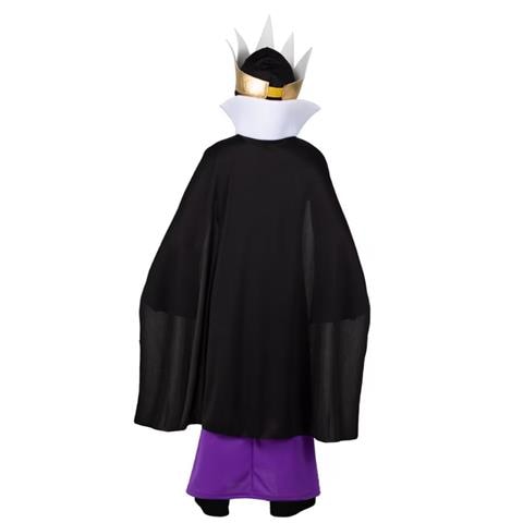 Costume Di Carnevale Regina Cattiva Da Bambina Tg M 6/7 Anni - Foto 3