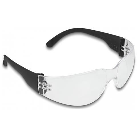 Occhiali di sicurezza con stanghette e lenti trasparenti - Foto 1